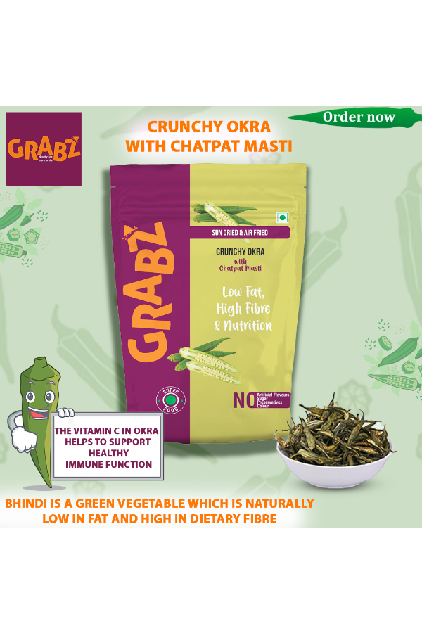 Grabz Crunchy Okra with Chatpat Masti